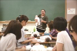 保育士資格が取得できる！正科生1年次入学生