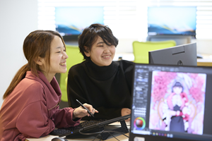 イラストデザインコース／【午前授業／3年課程】講座イメージ