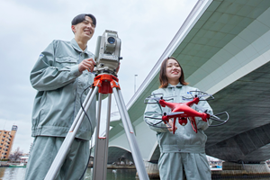 [新潟県]ドローン・IoT測量土木科／複数の国家資格取得をめざすの講座イメージ