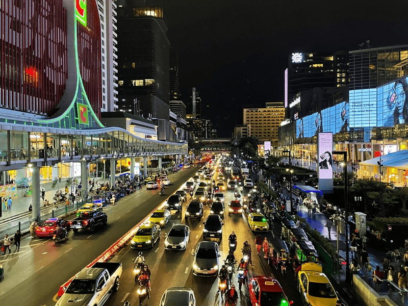 タイの渋滞