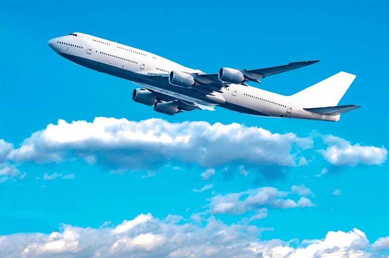 青空と飛行機