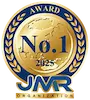 JMR Awards 2025 No.1バッジ