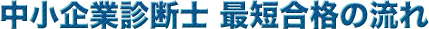 中小企業診断士 最短合格の流れ