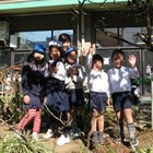 付属幼稚園の園児と♪