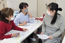 話し合う時間も多く取り理解を深めていきます