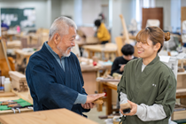 名工から直接指導が受けられます！