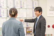 就職に関しても専門スタッフにより手厚くサポート！