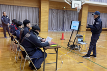 実技講習におけるスライドを使った講義