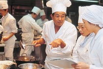 赤坂四川飯店 陳シェフによる特別授業風景