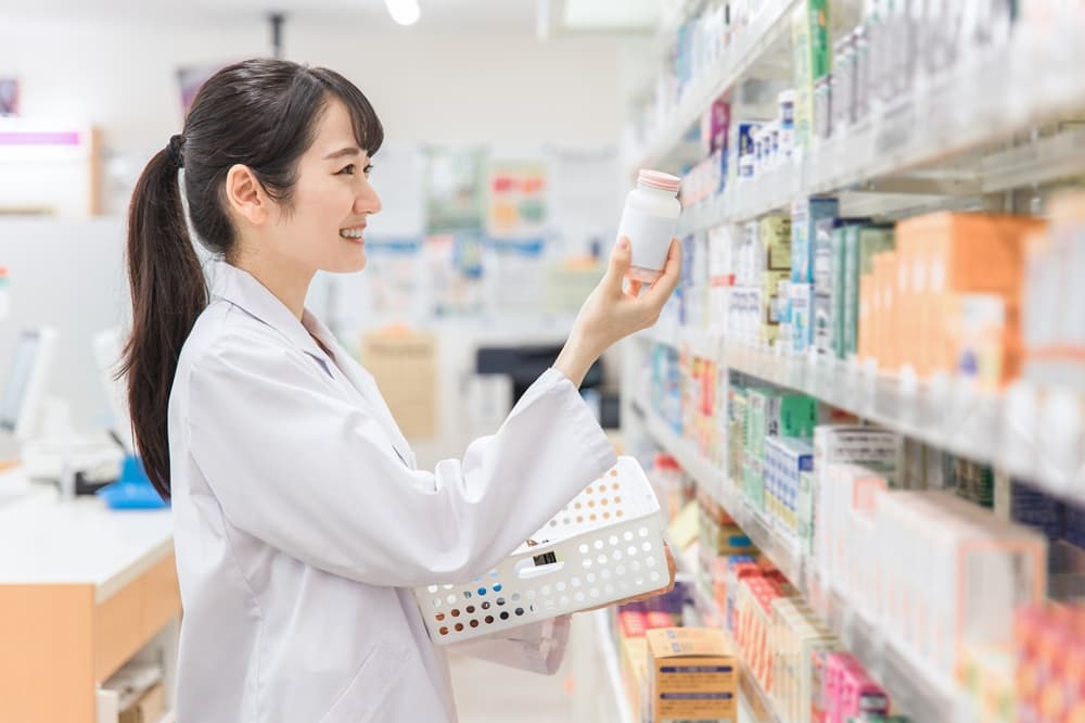 登録販売者の女性